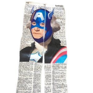 Artnwordz Captain George Washington America Socks